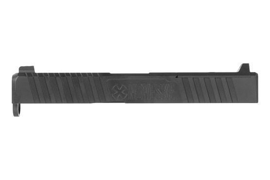 Glock 19 Gen 3 17-4 Stainless Steel slide with front serrations.